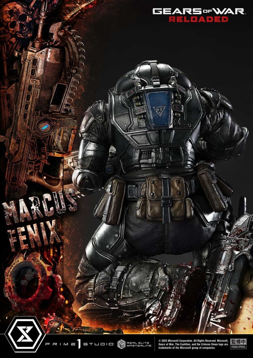 Gears of War: Reloaded「マーカス・フェニックス」のフィギュア画像