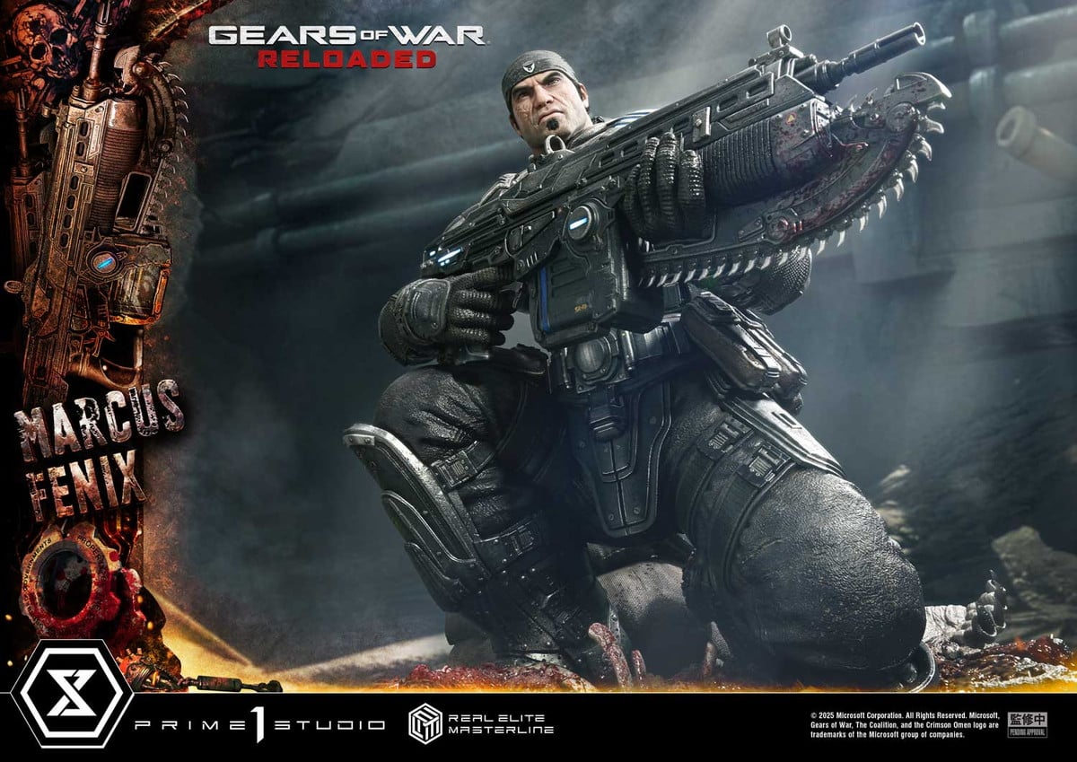 Gears of War: Reloaded「マーカス・フェニックス」のフィギュア画像
