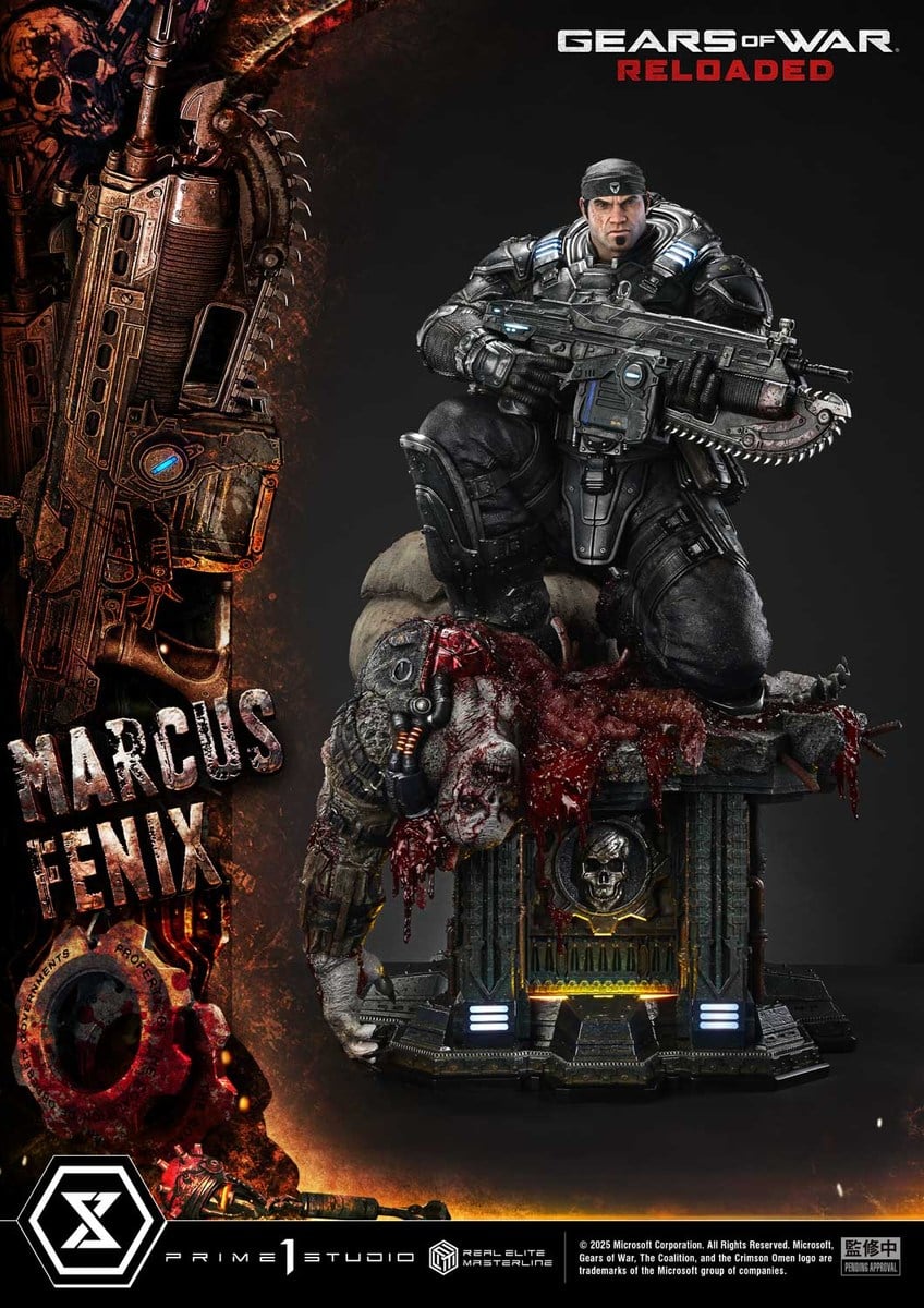 Gears of War: Reloaded「マーカス・フェニックス」のフィギュア画像
