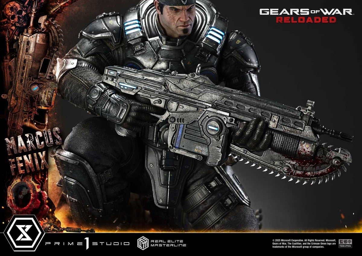 Gears of War: Reloaded「マーカス・フェニックス」のフィギュア画像