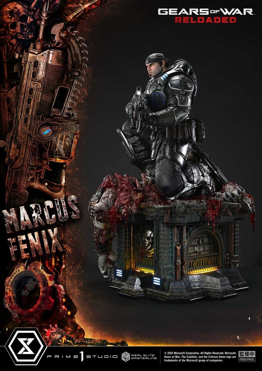 Gears of War: Reloaded「マーカス・フェニックス」のフィギュア画像