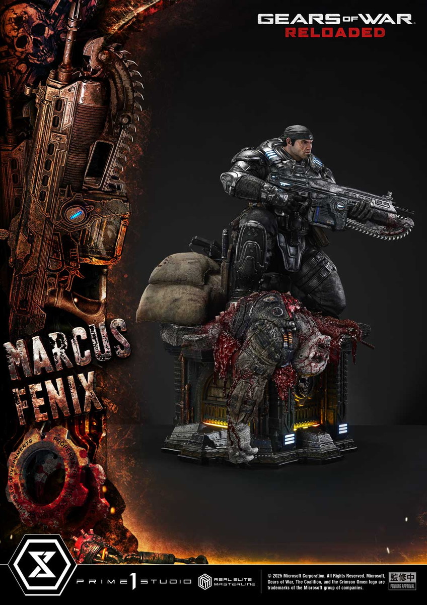 Gears of War: Reloaded「マーカス・フェニックス」のフィギュア画像