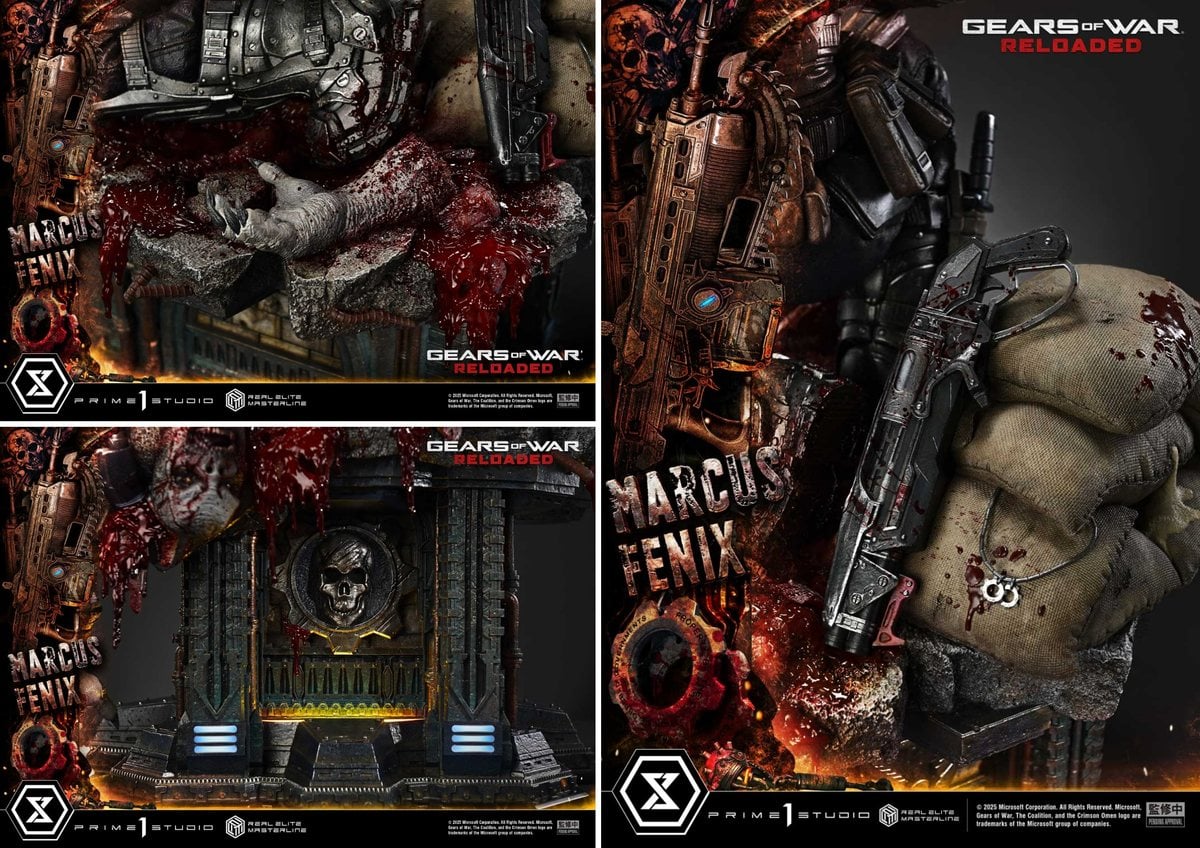 Gears of War: Reloaded「マーカス・フェニックス」のフィギュア画像