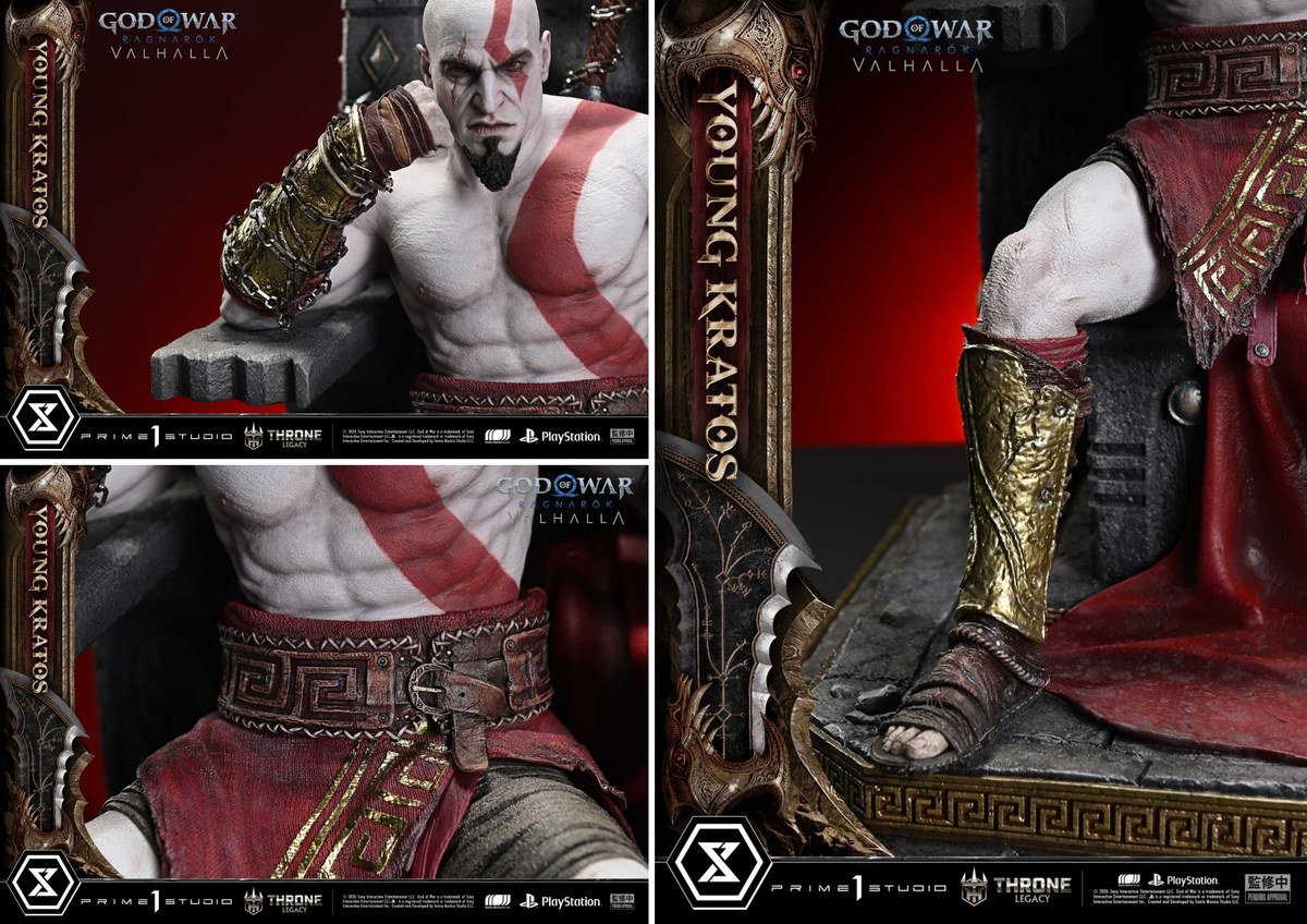 ゴッド・オブ・ウォー ラグナロク「ヤング クレイトス」のフィギュア画像