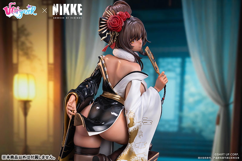 勝利の女神:NIKKE「ブラン ホワイトラビット」&「ノワール ブラックラビット」のフィギュア画像