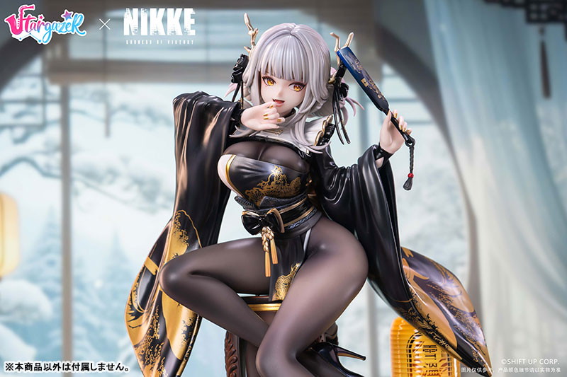 勝利の女神:NIKKE「ブラン ホワイトラビット」&「ノワール ブラックラビット」のフィギュア画像