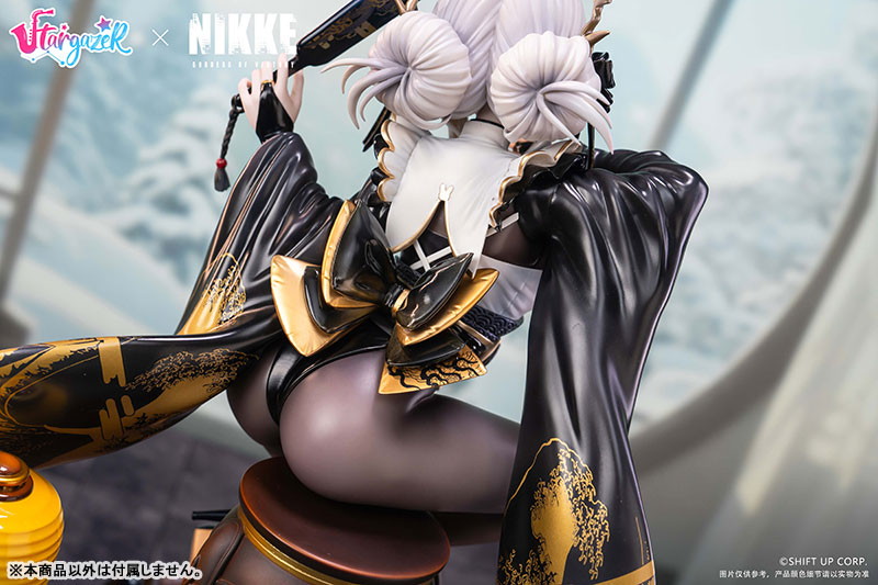 勝利の女神:NIKKE「ブラン ホワイトラビット」&「ノワール ブラックラビット」のフィギュア画像