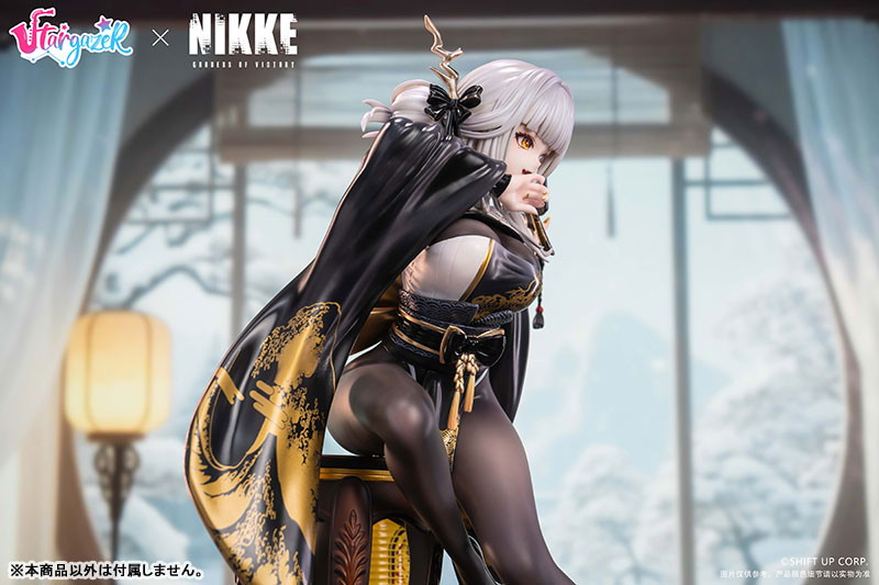 勝利の女神:NIKKE「ブラン ホワイトラビット」&「ノワール ブラックラビット」のフィギュア画像