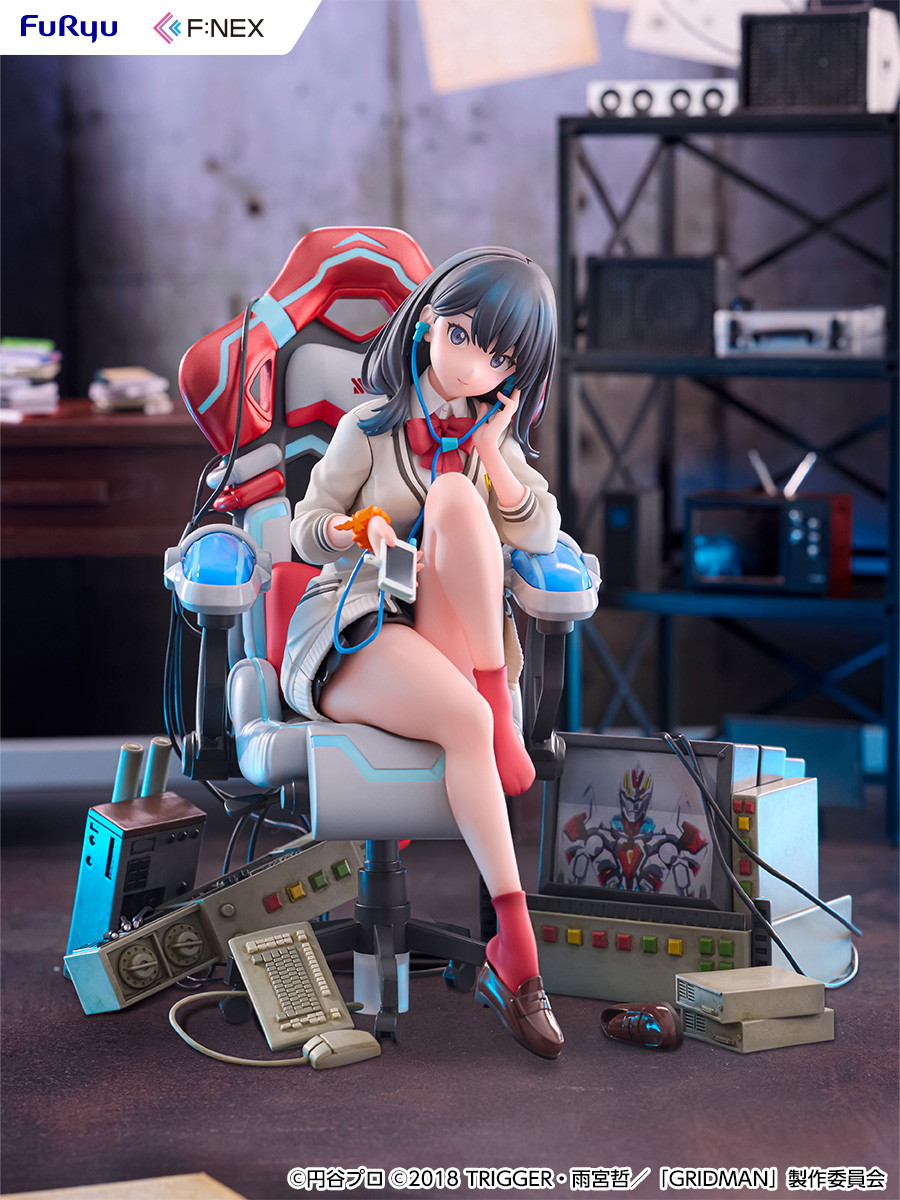 SSSS.GRIDMAN「宝多六花 ゲーミングチェア ver.」のフィギュア画像