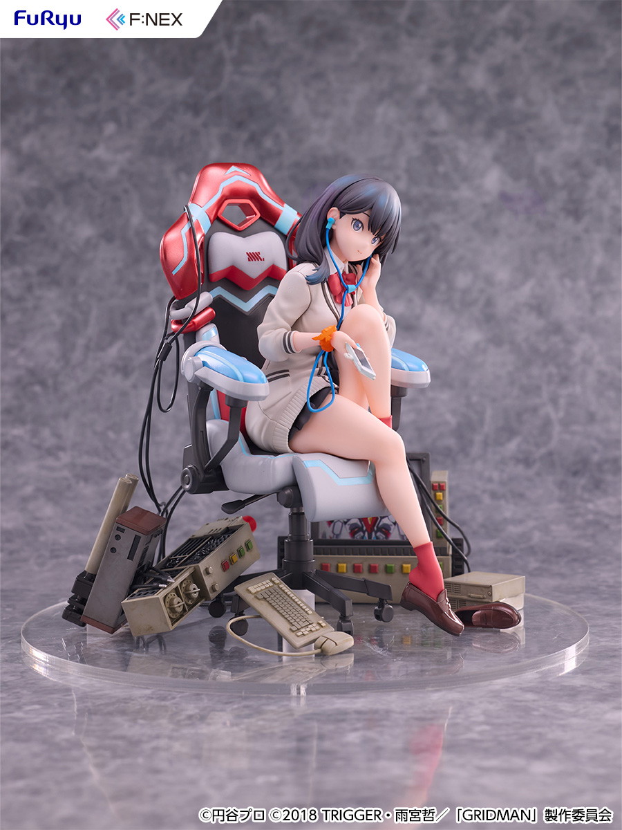 SSSS.GRIDMAN「宝多六花 ゲーミングチェア ver.」のフィギュア画像