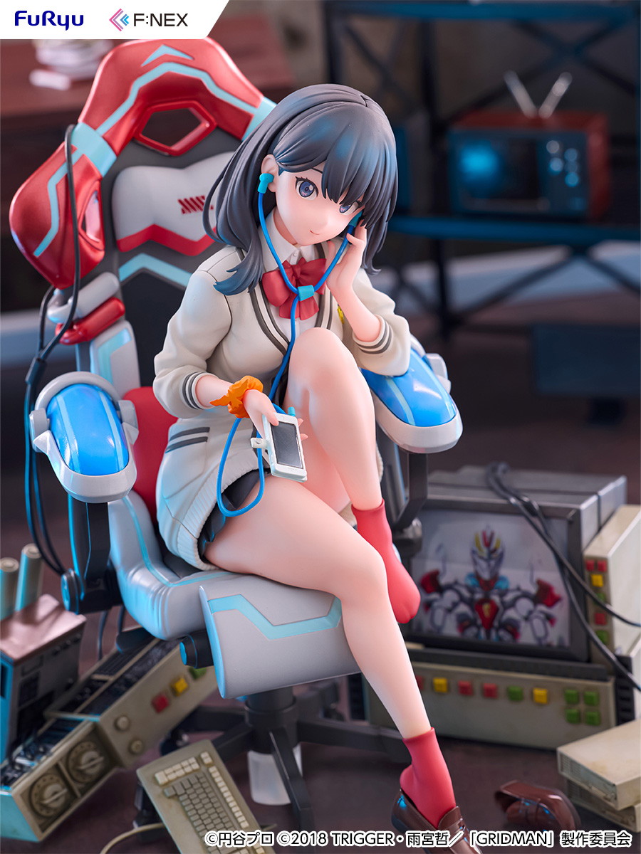 SSSS.GRIDMAN「宝多六花 ゲーミングチェア ver.」のフィギュア画像