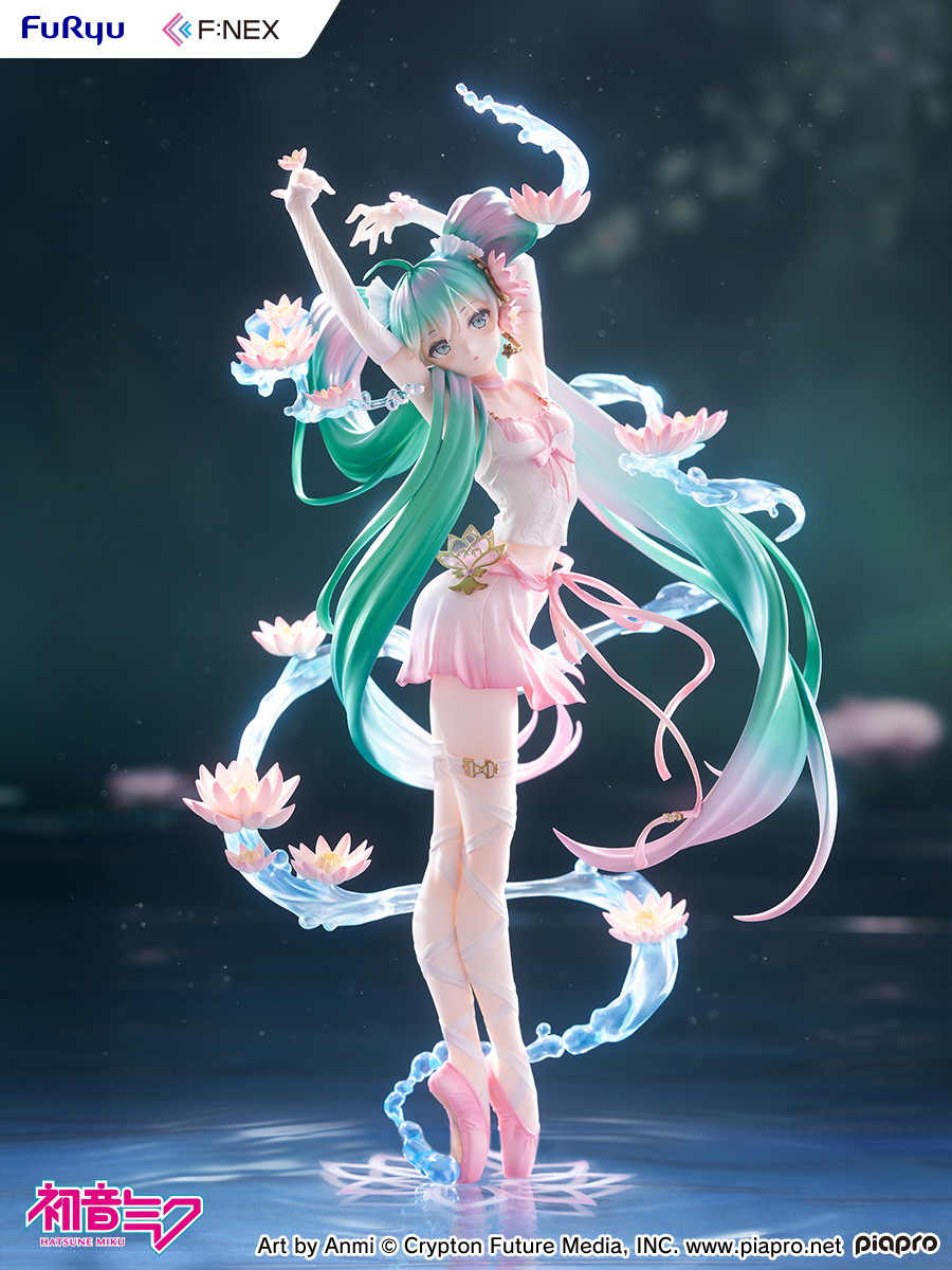 初音ミク「初音ミク 睡蓮 ver.」のフィギュア画像