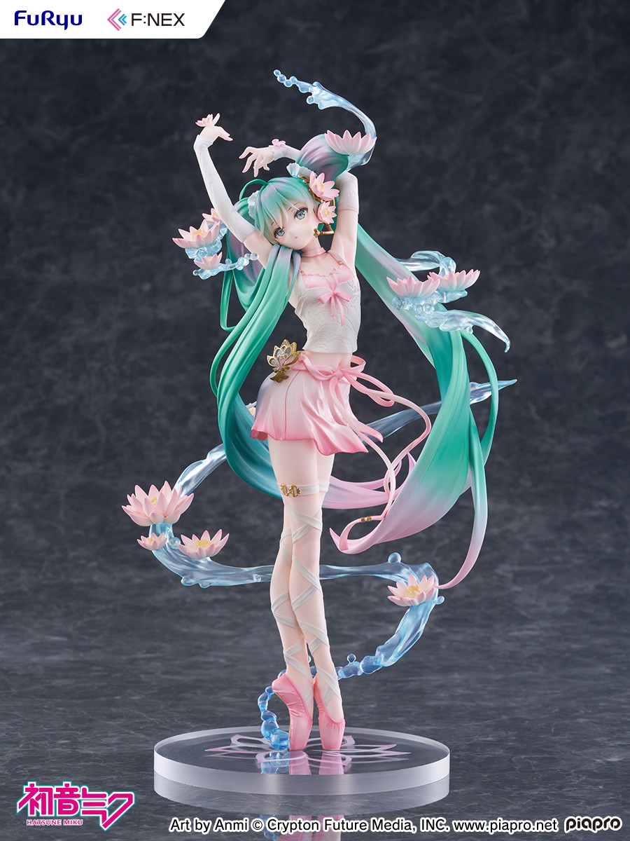 初音ミク「初音ミク 睡蓮 ver.」のフィギュア画像