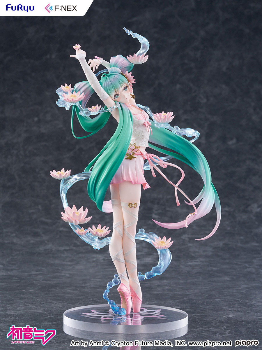 初音ミク「初音ミク 睡蓮 ver.」のフィギュア画像