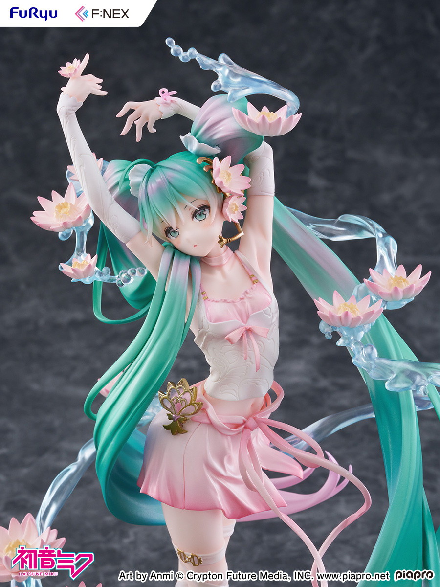 初音ミク「初音ミク 睡蓮 ver.」のフィギュア画像
