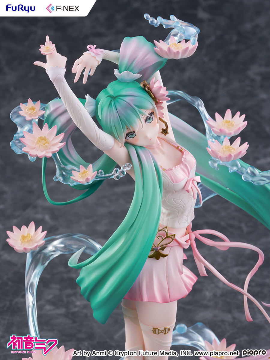初音ミク「初音ミク 睡蓮 ver.」のフィギュア画像