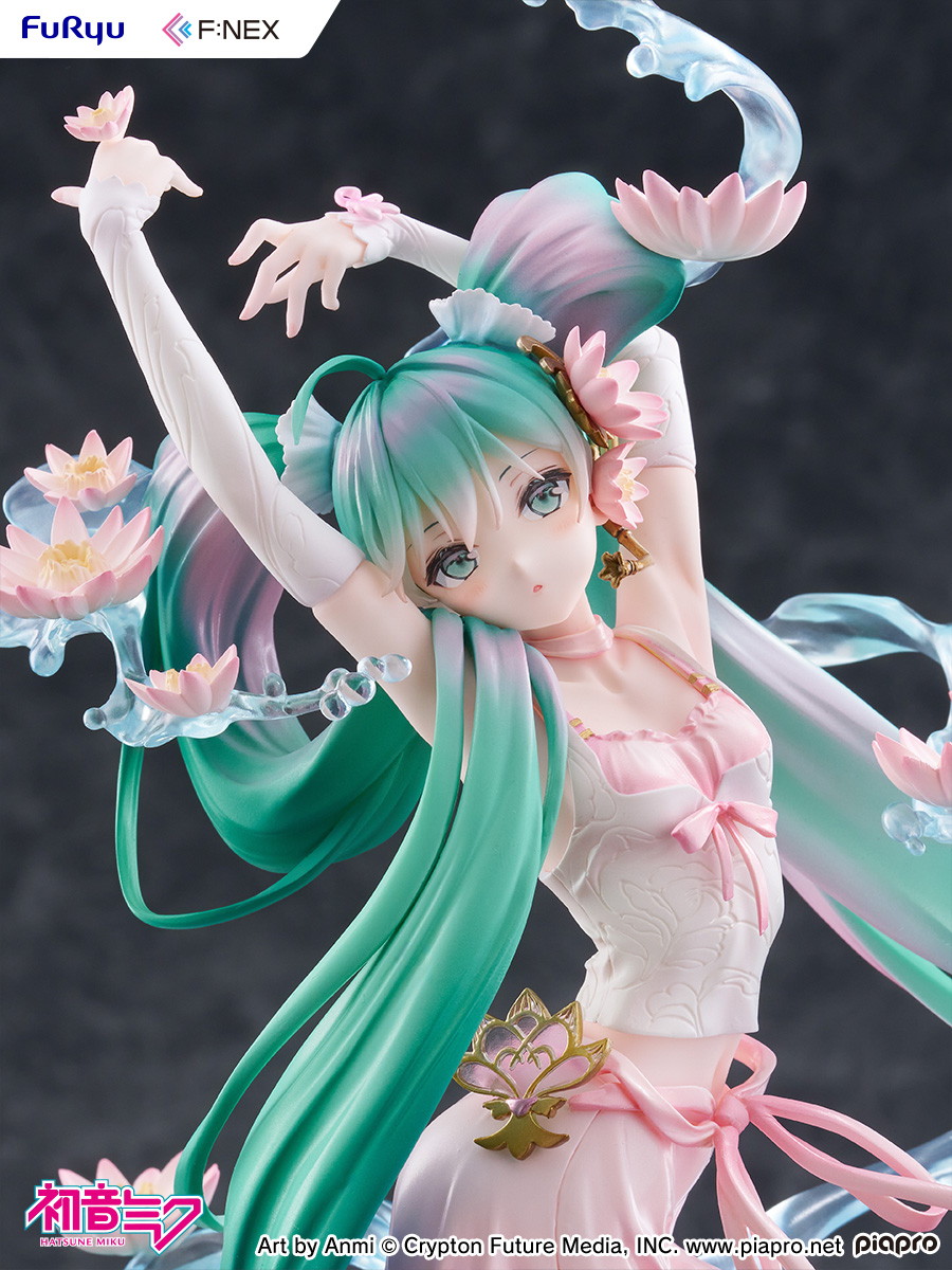 初音ミク「初音ミク 睡蓮 ver.」のフィギュア画像