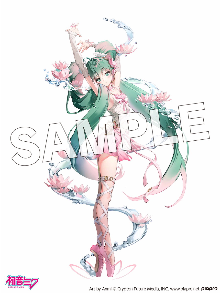初音ミク「初音ミク 睡蓮 ver.」のフィギュア画像