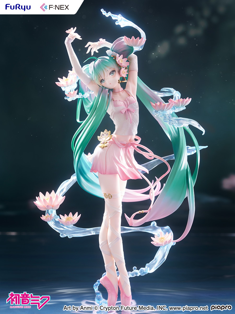 初音ミク「初音ミク 睡蓮 ver.」のフィギュア画像