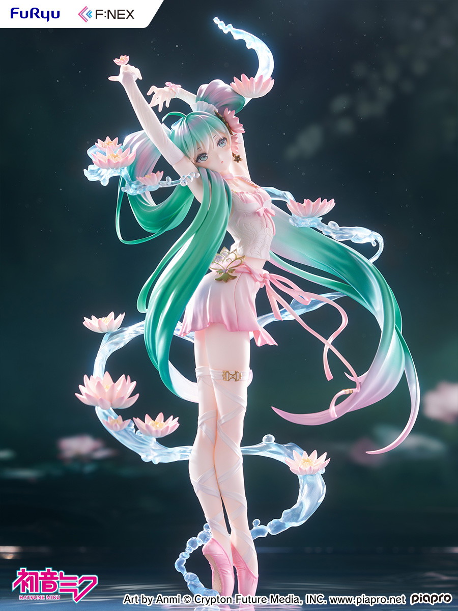 初音ミク「初音ミク 睡蓮 ver.」のフィギュア画像