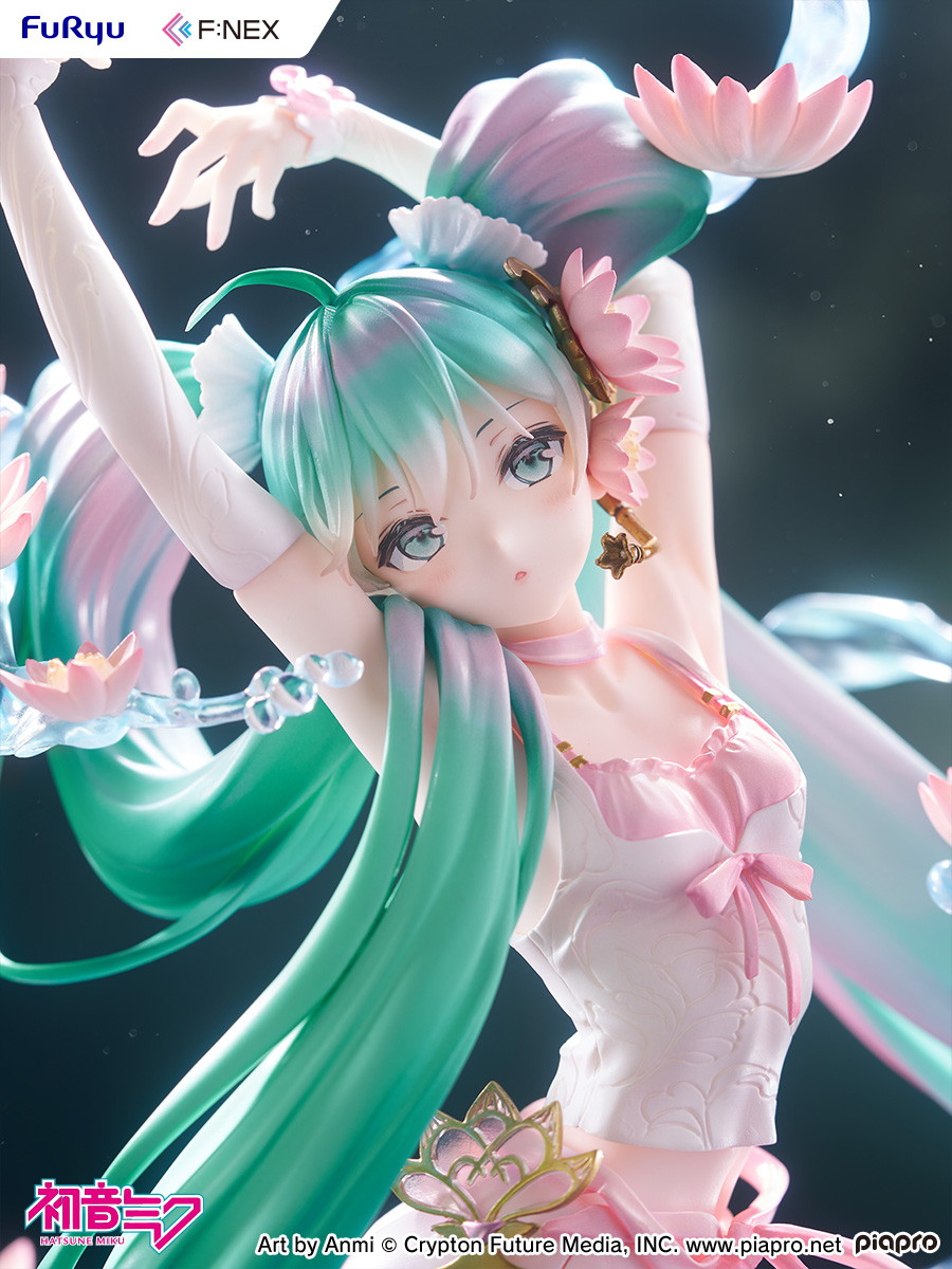 初音ミク「初音ミク 睡蓮 ver.」のフィギュア画像