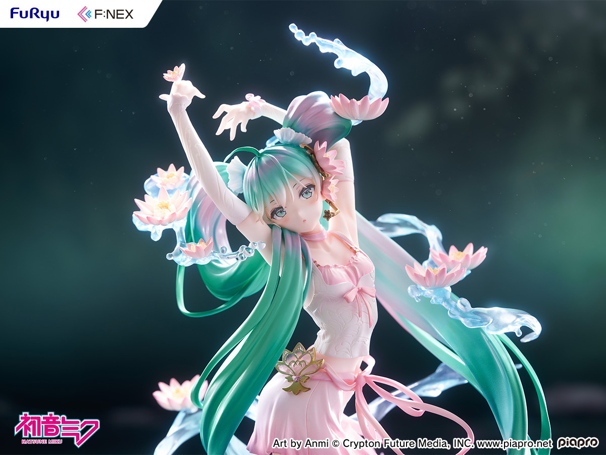 初音ミク「初音ミク 睡蓮 ver.」のフィギュア画像
