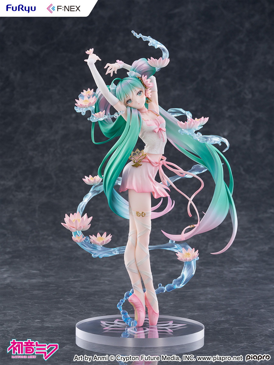 初音ミク「初音ミク 睡蓮 ver.」のフィギュア画像