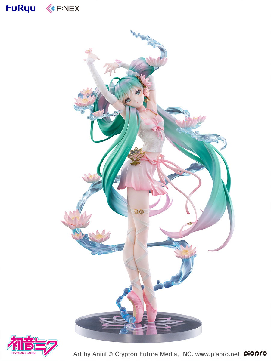 初音ミク「初音ミク 睡蓮 ver.」のフィギュア画像