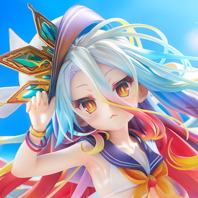 ノーゲーム・ノーライフ「白 セーラー風水着Ver.」のフィギュア