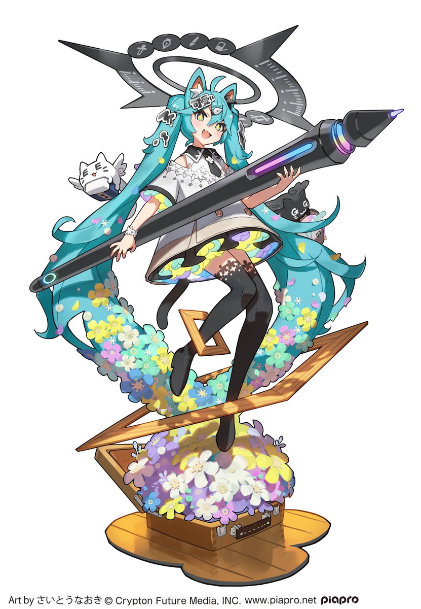 ピアプロキャラクターズ「初音ミク」のフィギュア画像