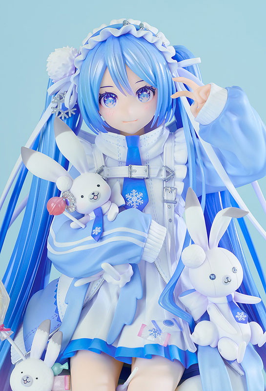 キャラクター・ボーカル・シリーズ01 初音ミク「雪ミク Yukiiro Pop Ver.」のフィギュア画像