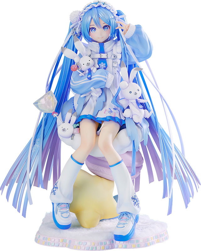 キャラクター・ボーカル・シリーズ01 初音ミク「雪ミク Yukiiro Pop Ver.」のフィギュア画像