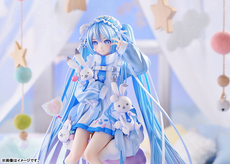キャラクター・ボーカル・シリーズ01 初音ミク「雪ミク Yukiiro Pop Ver.」のフィギュア画像