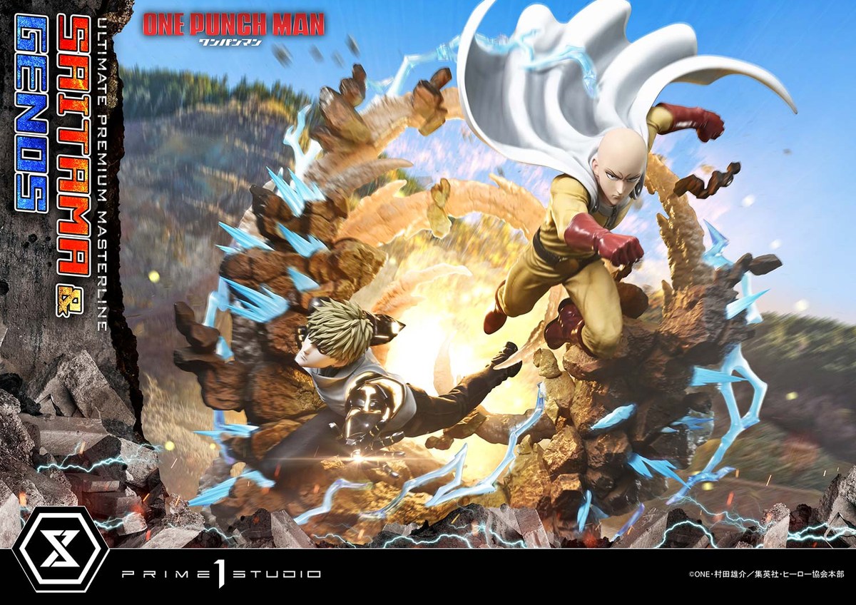 ワンパンマン「サイタマ&ジェノス」のフィギュア画像