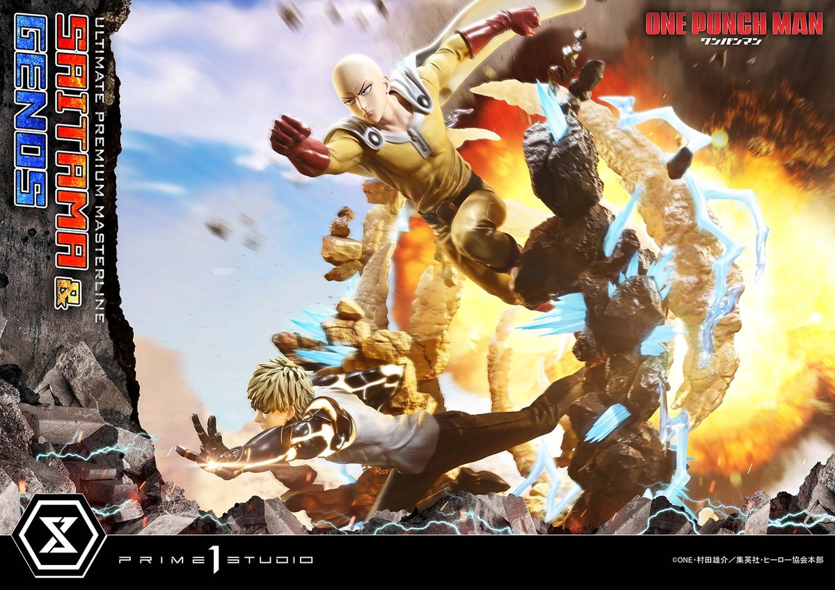 ワンパンマン「サイタマ&ジェノス」のフィギュア画像