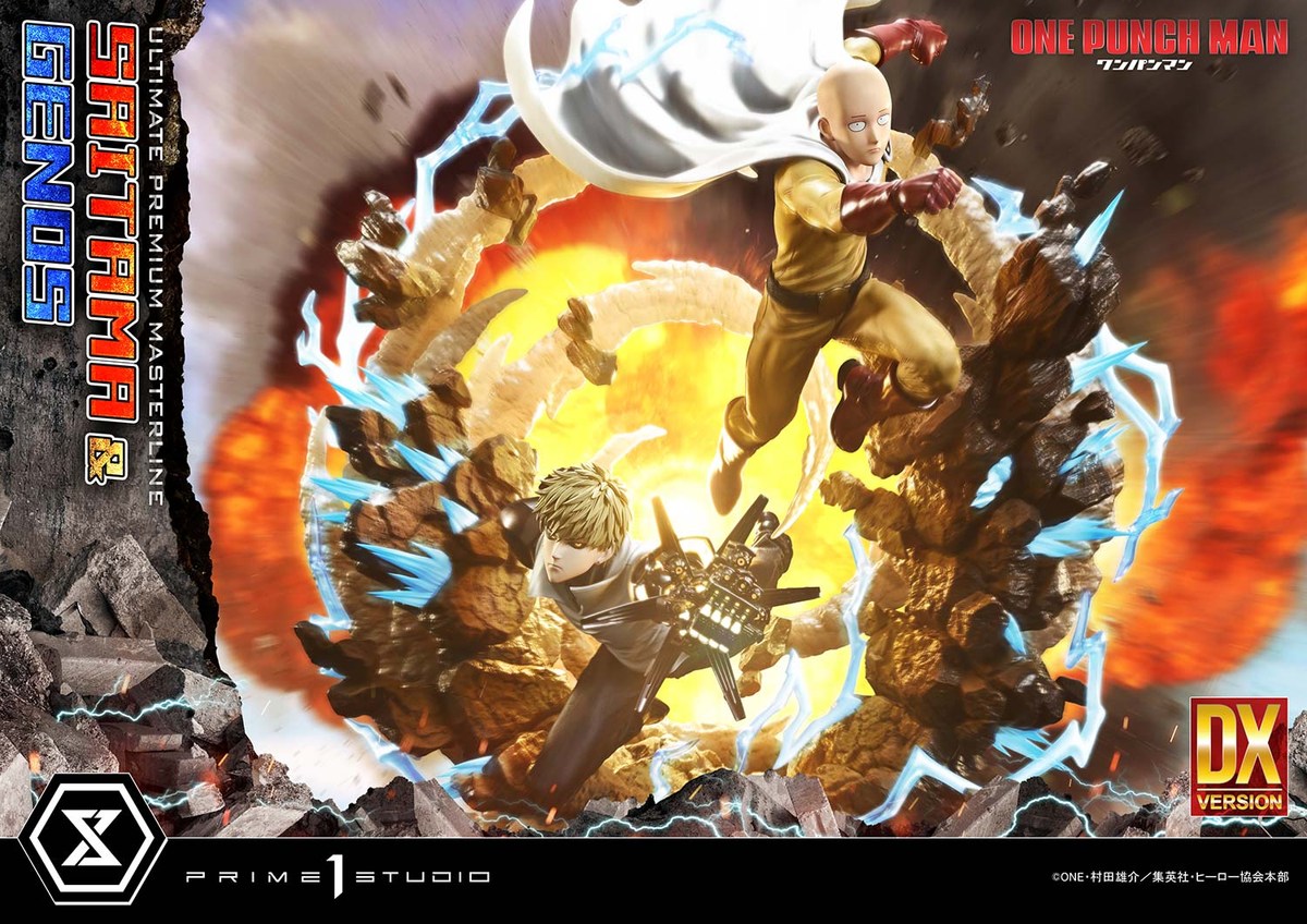 ワンパンマン「サイタマ&ジェノス」のフィギュア画像