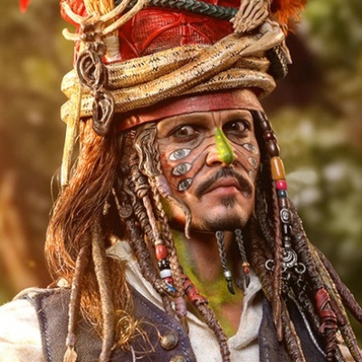 映画 パイレーツ・オブ・カリビアン/デッドマンズ・チェスト「ジャック・スパロウ（ペレゴストス族長）」のフィギュア