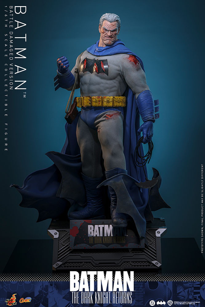バットマン：ダークナイト・リターンズ「バットマン（バトルダメージ版）」のフィギュア画像