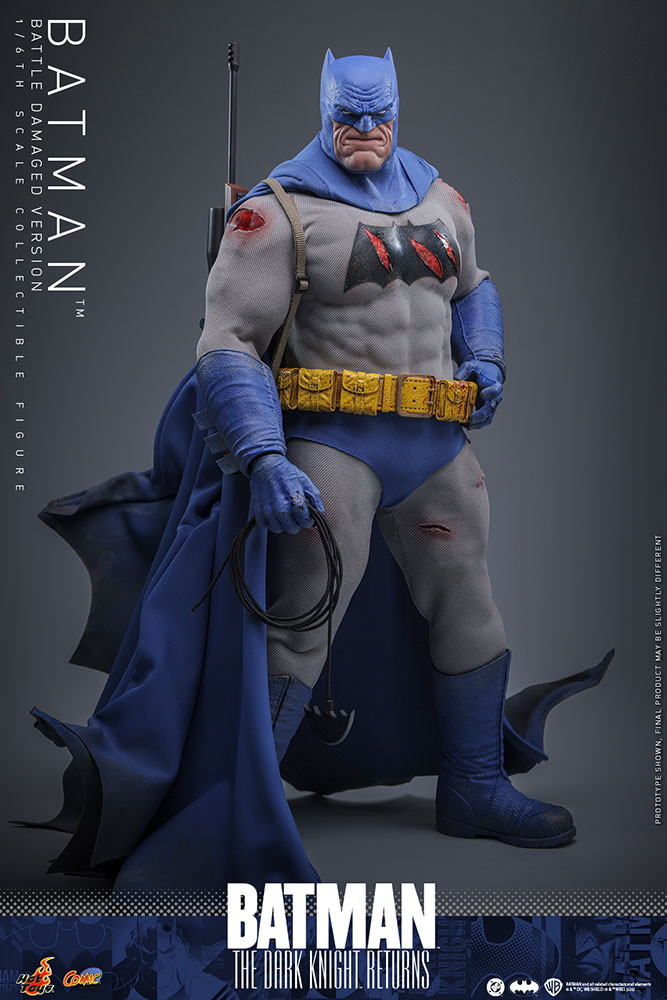 バットマン：ダークナイト・リターンズ「バットマン（バトルダメージ版）」のフィギュア画像