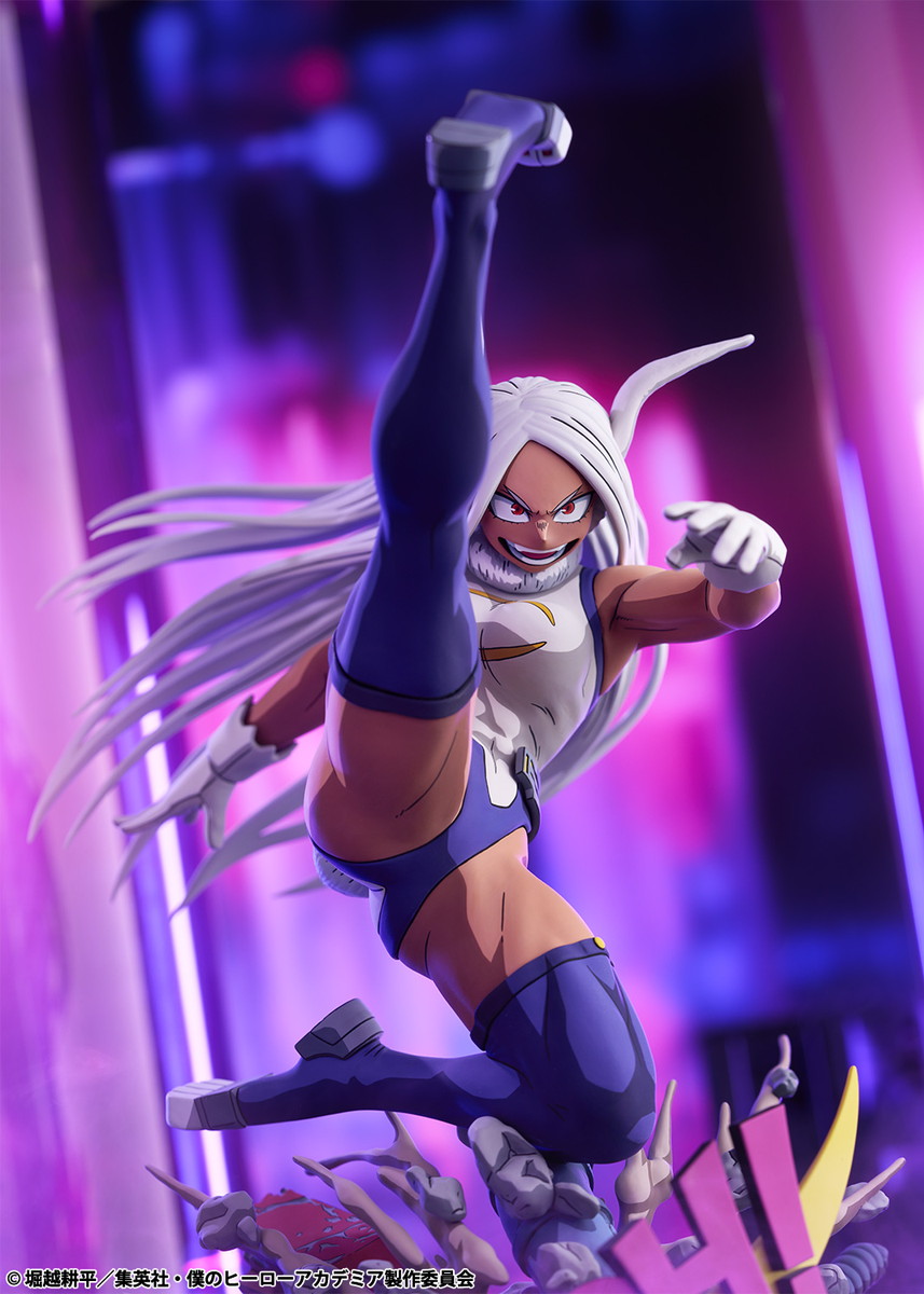 アニメ「僕のヒーローアカデミア」ミルコ ヒーロースーツ 二次元化Ver.のフィギュア画像