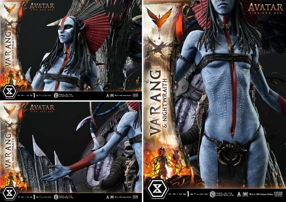 アバター：ファイヤー・アンド・アッシュ「ヴァラン＆ナイトレイス」のフィギュア画像