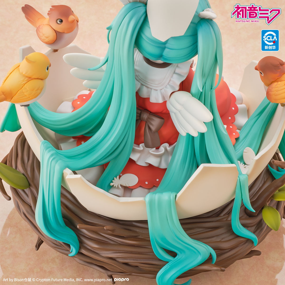 初音ミク「小鳥Ver.」のフィギュア画像