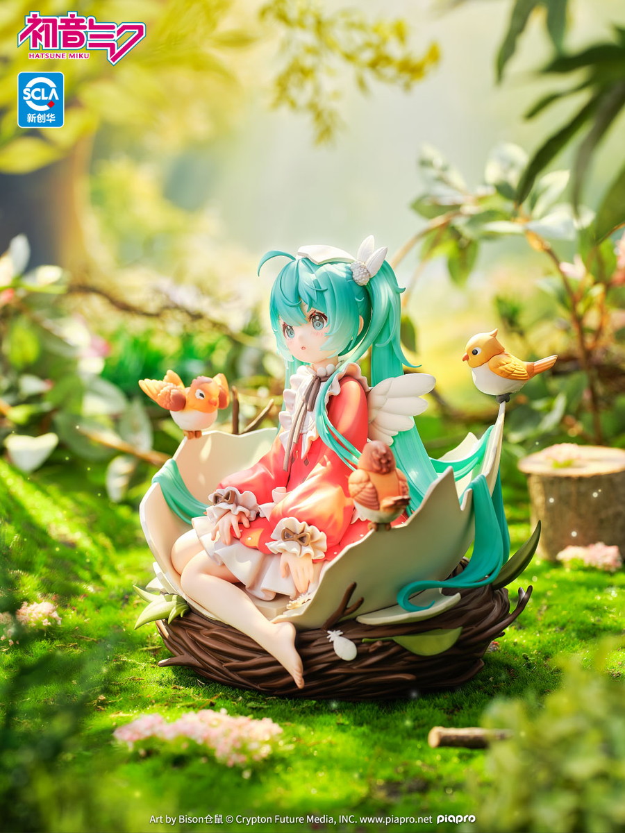 初音ミク「小鳥Ver.」のフィギュア画像