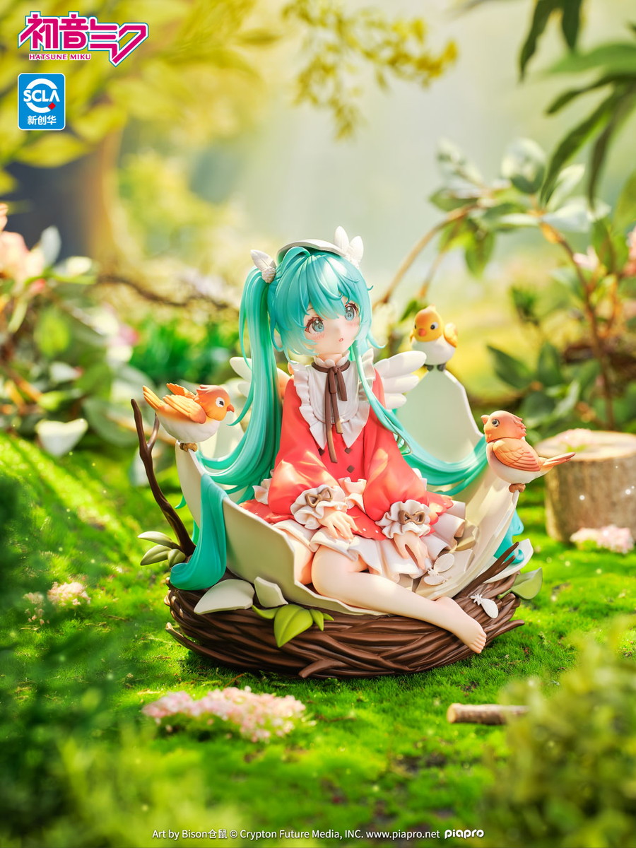 初音ミク「小鳥Ver.」のフィギュア画像