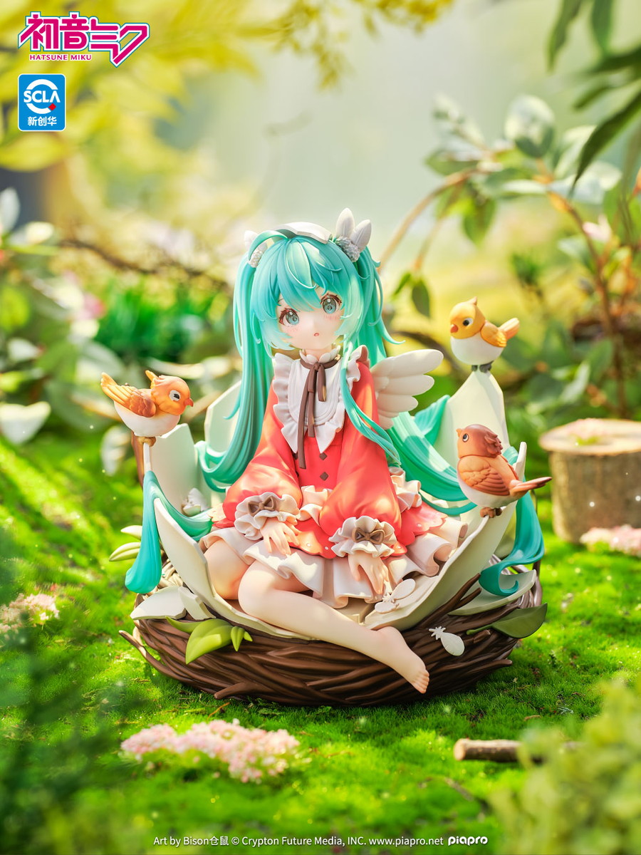 初音ミク「小鳥Ver.」のフィギュア画像