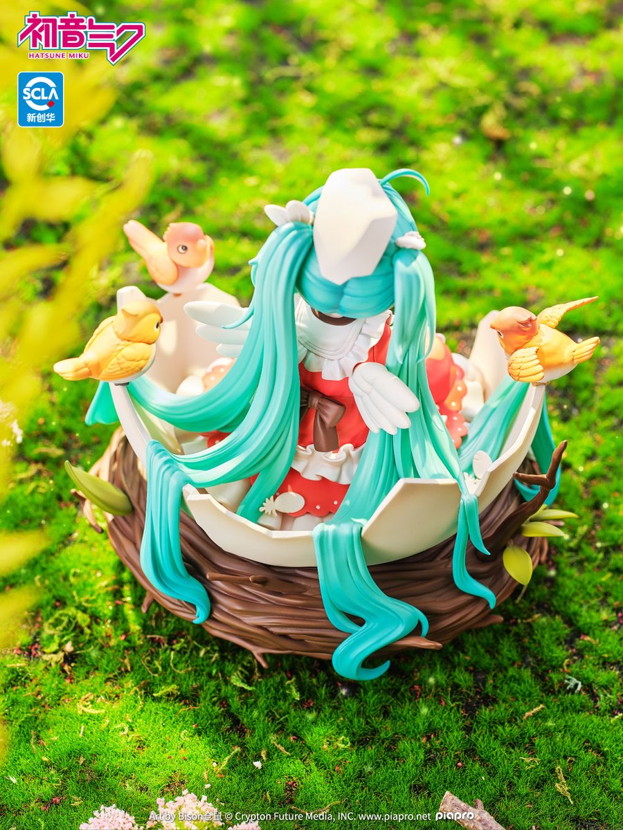 初音ミク「小鳥Ver.」のフィギュア画像