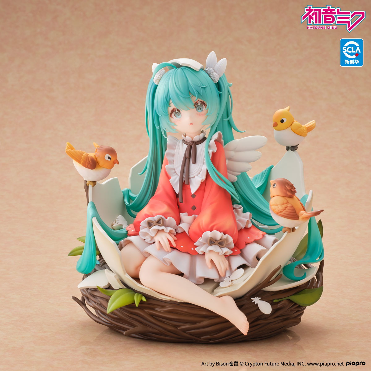 初音ミク「小鳥Ver.」のフィギュア画像