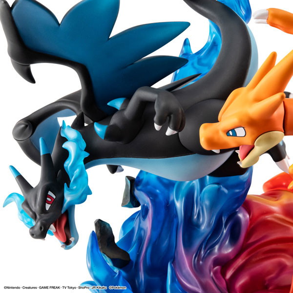 ポケットモンスター「メガリザードンX＆メガリザードンY」のフィギュア画像