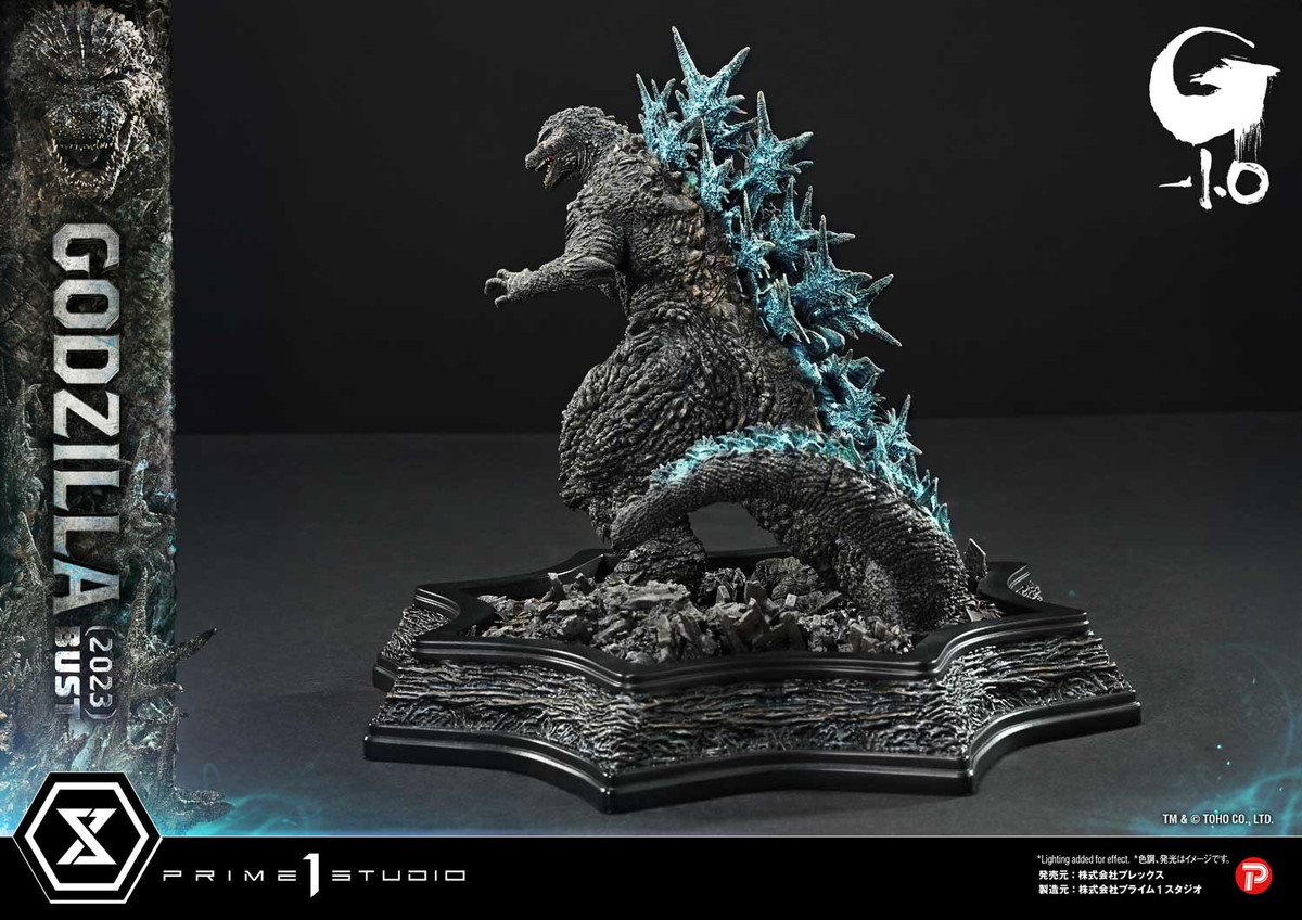ゴジラ-1.0「ゴジラ（2023）ライフサイズバスト」のフィギュア画像