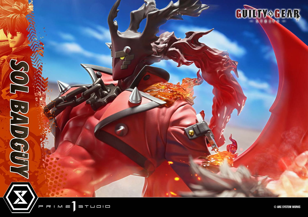 GUILTY GEAR -STRIVE-「ソル＝バッドガイ」のフィギュア画像